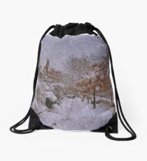 Never ending winter Drawstring Bag