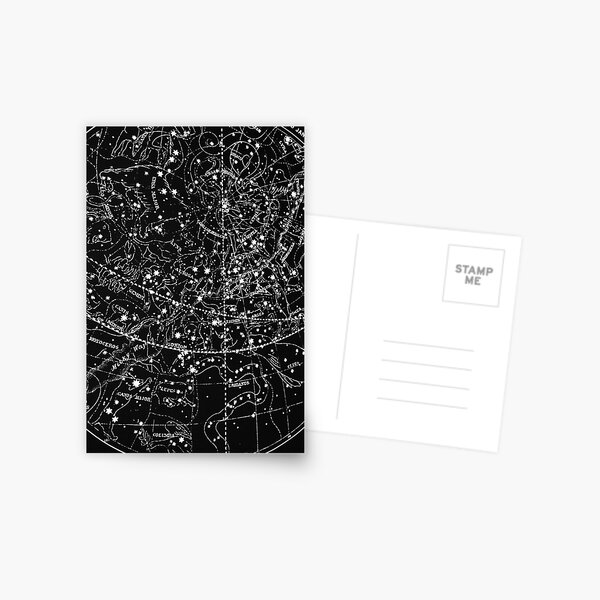 Galaxies Postcard