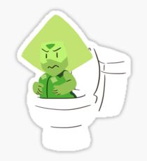 Toilet Gem Sticker