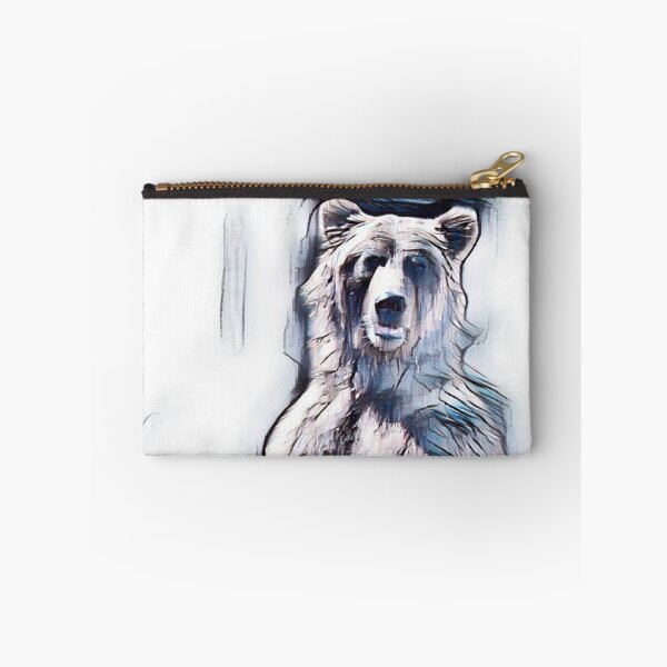 Item preview, Sitting Pretty Grizzly Bear designed and sold by ReneeKennedy.