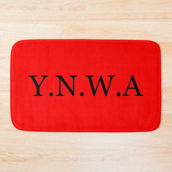 Item preview, Y.N.W.A YOU'LL NEVER WALK ALONE RED and Black. designed and sold by booie2020.