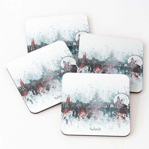 Item preview, helsinki skyline designed and sold by BekimART2.