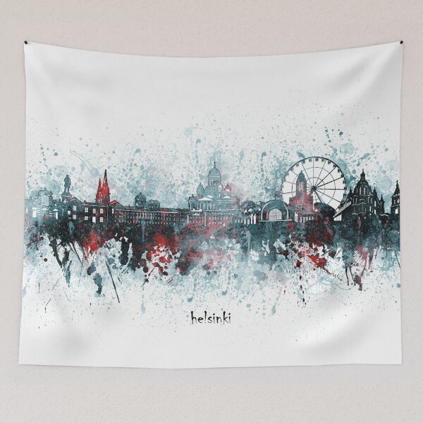 Item preview, helsinki skyline designed and sold by BekimART2.