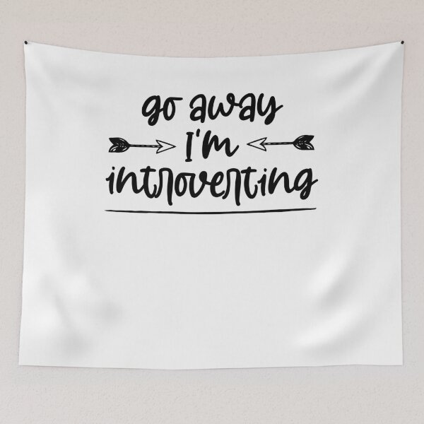 Item preview, go away I'm introverting ,introvert gift designed and sold by Noussairox.