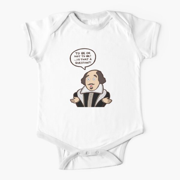 Shakespeare Short Sleeve Baby One-Piece