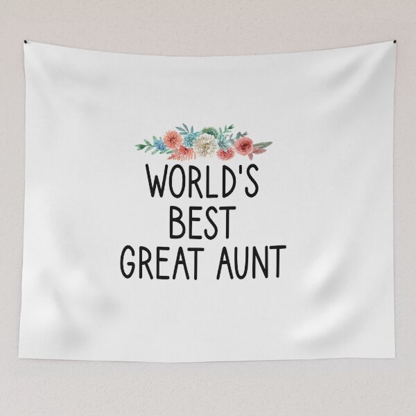 Item preview, World's Best Great Aunt : Aunt Life, Auntlife, Aunt Gift, Aunt, Auntie , new aunt gift ,aunt day gift idea floral style designed and sold by Chamssou.
