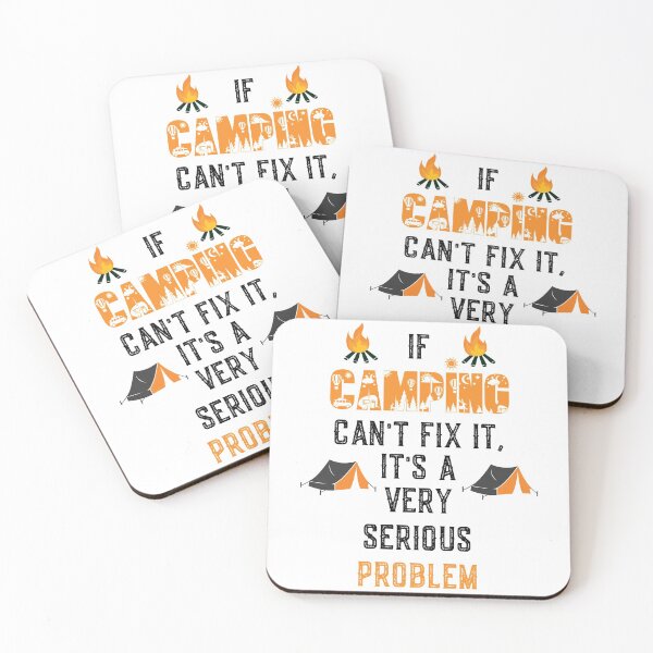 Item preview, Funny Camping Saying designed and sold by Nidd And Rigg.