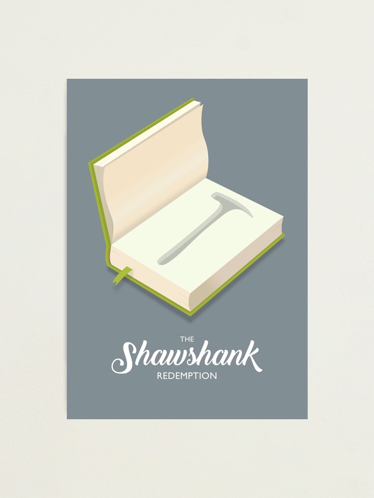 Alternate view of The Shawshank Redemption - Alternative Movie Poster Photographic Print