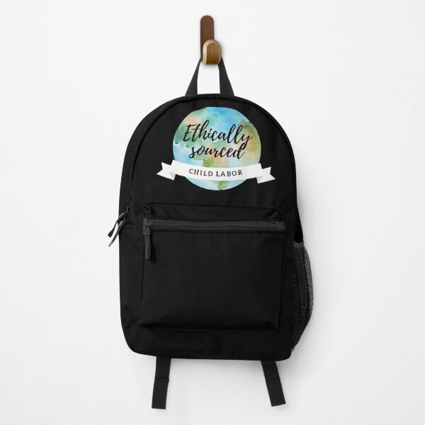 Item preview, "Ethically sourced child labor" graphic designed and sold by campfiredesigns.