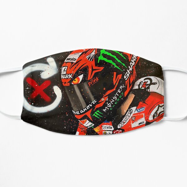 Jorge Lorenzo, Ducati - MotoGP graffiti painting by DRAutoArt Flat Mask