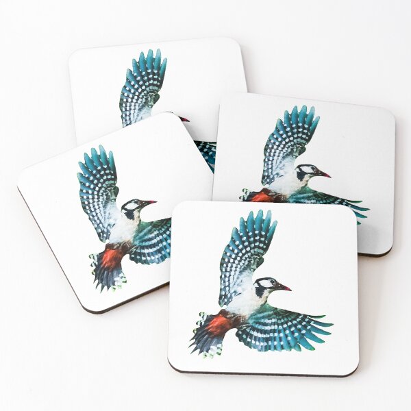 Item preview, Bunt Woodpecker Bird designed and sold by CreaVisArt.