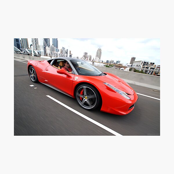 Ferrari 458 Italia Photographic Print