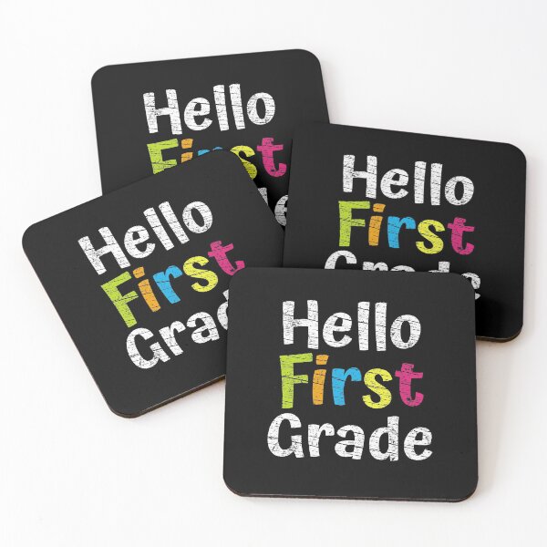 Item preview, Hello First Grade 1st Graders Teachers Funny Back To School Gift  designed and sold by FunnySunny T-Shirts.