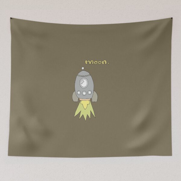 Item preview, Rocket to the moon designed and sold by Veki5.