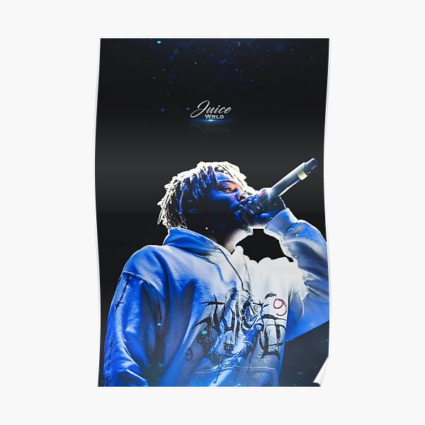 Juice WRLD - T-shirt, hoodie, case, poster, sticker Poster