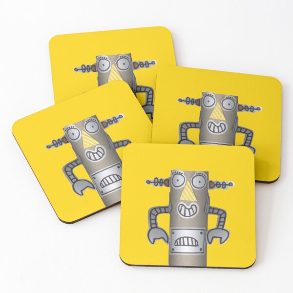 Item preview, ecological art and craft cardboard fun tube robot designed and sold by duxpavlic.