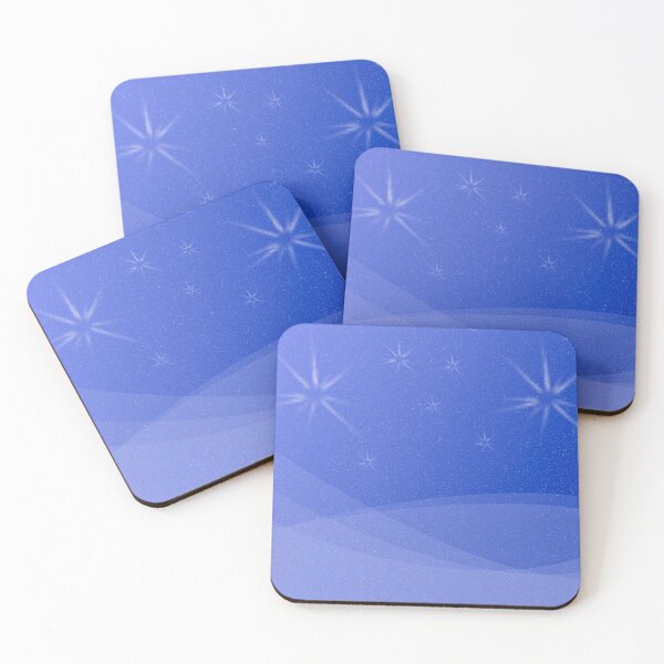 Item preview, Blue christmas background with stars designed and sold by Photopat.