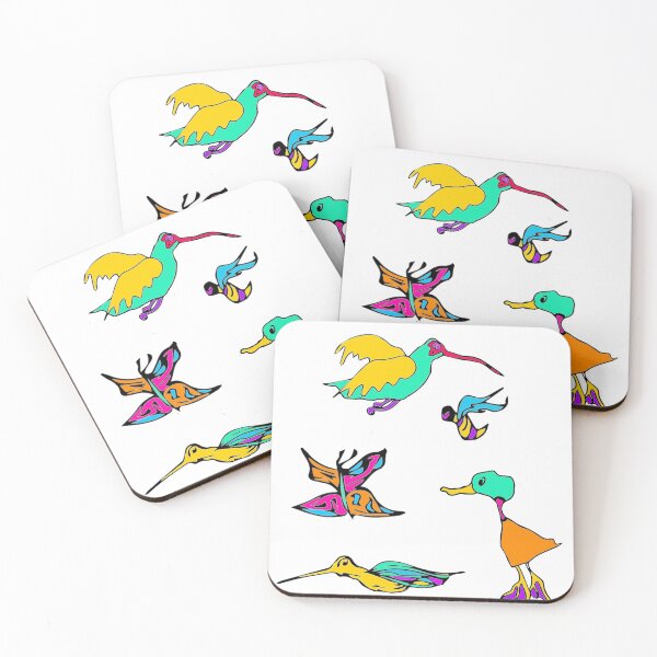 Item preview, COLLECTION OF COLOURFUL CREATURES designed and sold by SunnyB123.