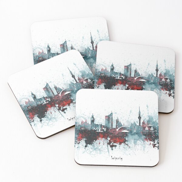 Item preview, leipzig skyline designed and sold by BekimART2.