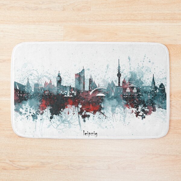 Item preview, leipzig skyline designed and sold by BekimART2.