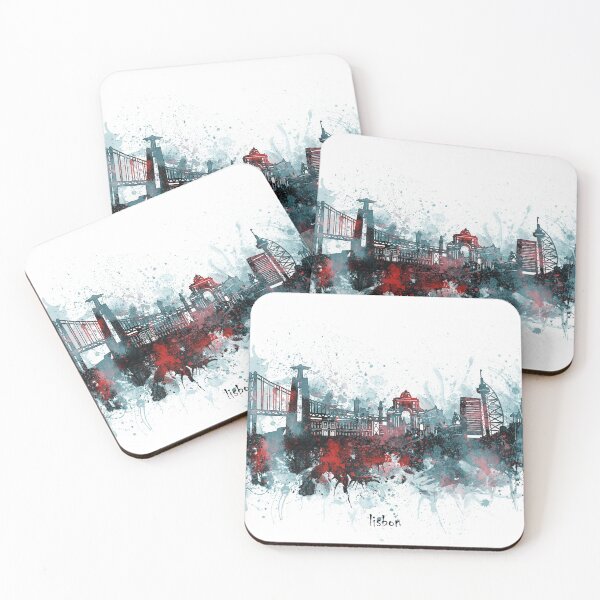 Item preview, lisbon skyline designed and sold by BekimART2.