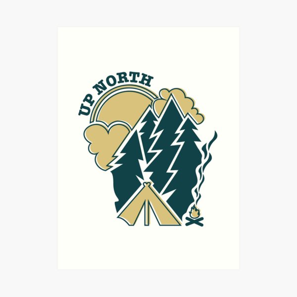 Up North Wilderness Art Print