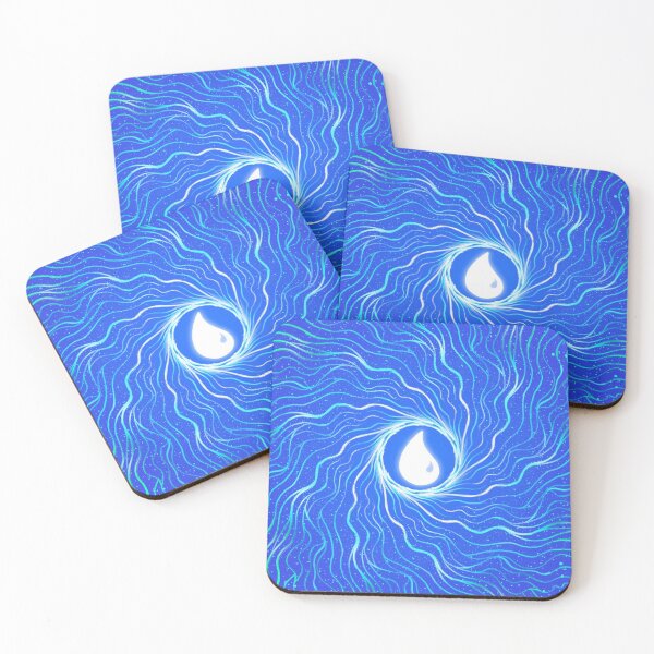 Minimalist Mana Water II Coasters (Set of 4)