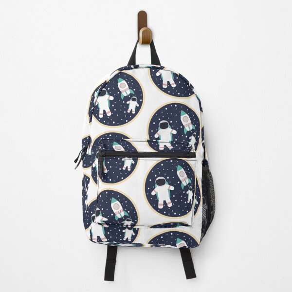 Item preview, Astronauts and Rocket in Space - Illustration designed and sold by alainakozyart.
