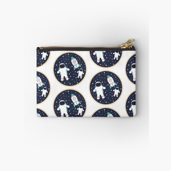 Item preview, Astronauts and Rocket in Space - Illustration designed and sold by alainakozyart.