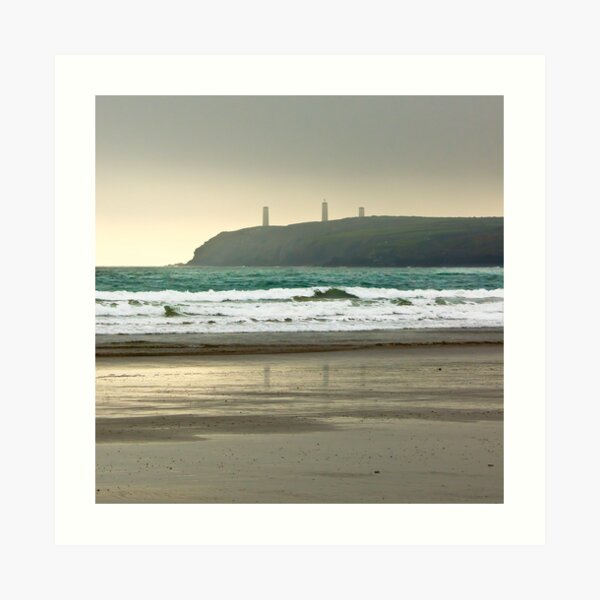 Tramore Beach Art Print