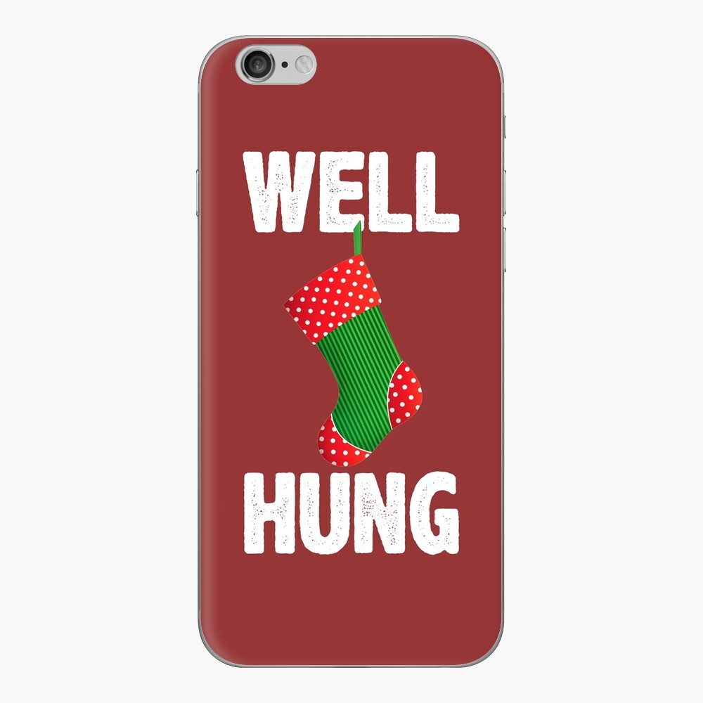 Hung With Care Christmas Stocking Funny, Adult Humour, Gag Gift 