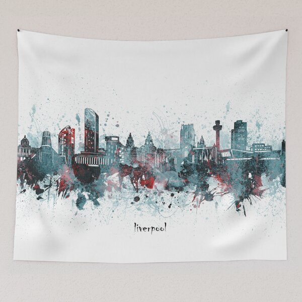 Item preview, liverpool skyline designed and sold by BekimART2.