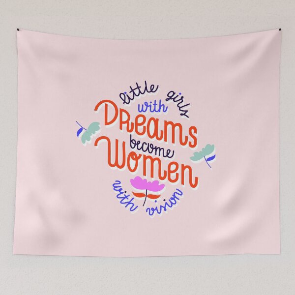 Aperçu de l'œuvre Girls Dreams Come True Impression d'art tendance créée et vendue par Lena Lapina.