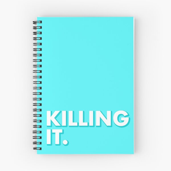 Item preview, KILLING IT in blue designed and sold by SquareClub.