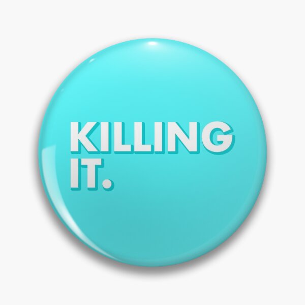 Item preview, KILLING IT in blue designed and sold by SquareClub.