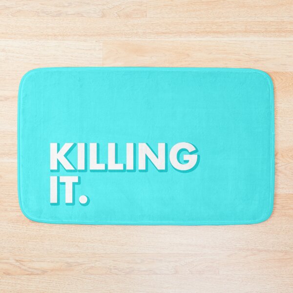 Item preview, KILLING IT in blue designed and sold by SquareClub.