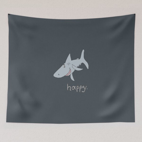 Item preview, SHARK HAPPY designed and sold by Veki5.