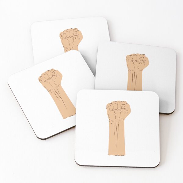 Item preview, Protest fist, fist up symbol of strength, determination and demonstration illustration graphic designed and sold by Marcin Adrian.