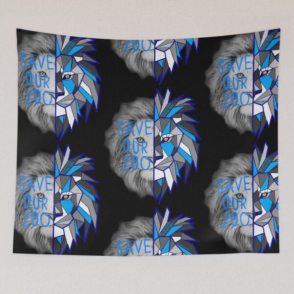 Item preview, Day 1- Iblis- Geometric Asiatic Lion designed and sold by CelticDragoness.
