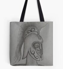 Trojan Helmet Tote Bag