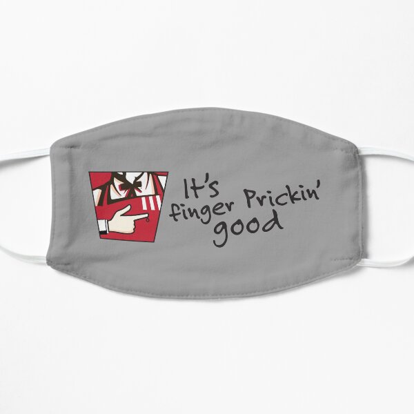 Finger Prickin Good Flat Mask