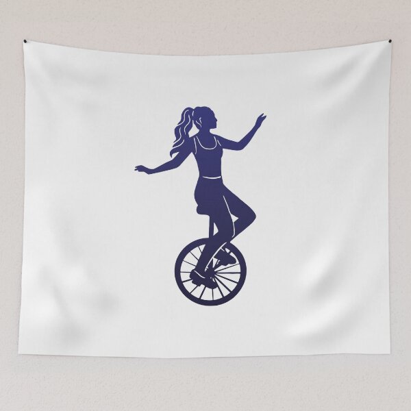Item preview, Unicycle girl designed and sold by DerSenat.