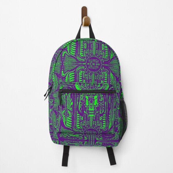 Item preview, Purple & Green Giger Biomech Pattern designed and sold by z0mbieparade.