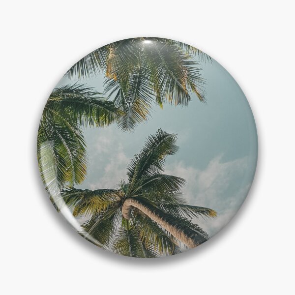 Item preview, Blue Skies Clouds And Tropical Palm Trees Hawaii designed and sold by Jessica-Waves.