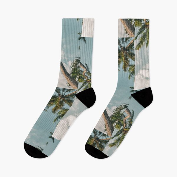 Item preview, Blue Skies Clouds And Tropical Palm Trees Hawaii designed and sold by Jessica-Waves.