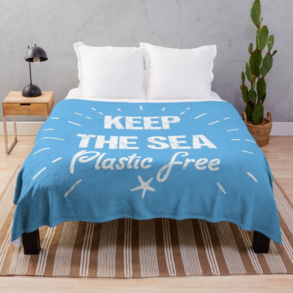 Item preview, Keep The Sea Plastic free,summer plastic ocean designed and sold by ELmezz.