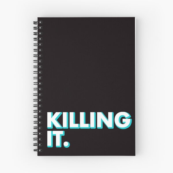 Item preview, KILLING IT in black designed and sold by SquareClub.