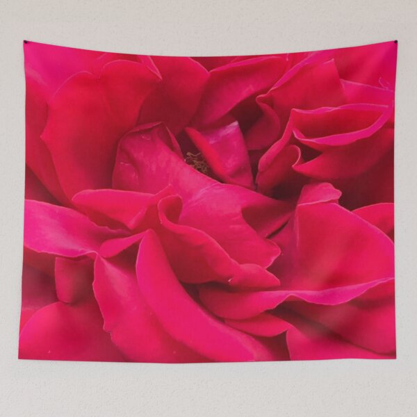 Item preview, Flora Designs: English Spring Red Rose Bloom.  designed and sold by ModernDesign101.