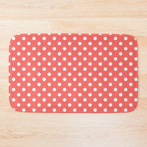 Item preview, Pastel Red with White Polka Dots designed and sold by WearURColors.