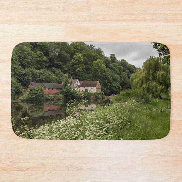 Item preview, Quaint riverside landscape designed and sold by HaleyRedshaw.